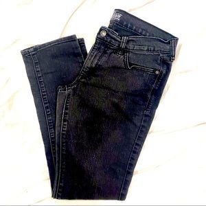 OLD NAVY BLACK THE DIVA STRAIGHT LEG JEANS